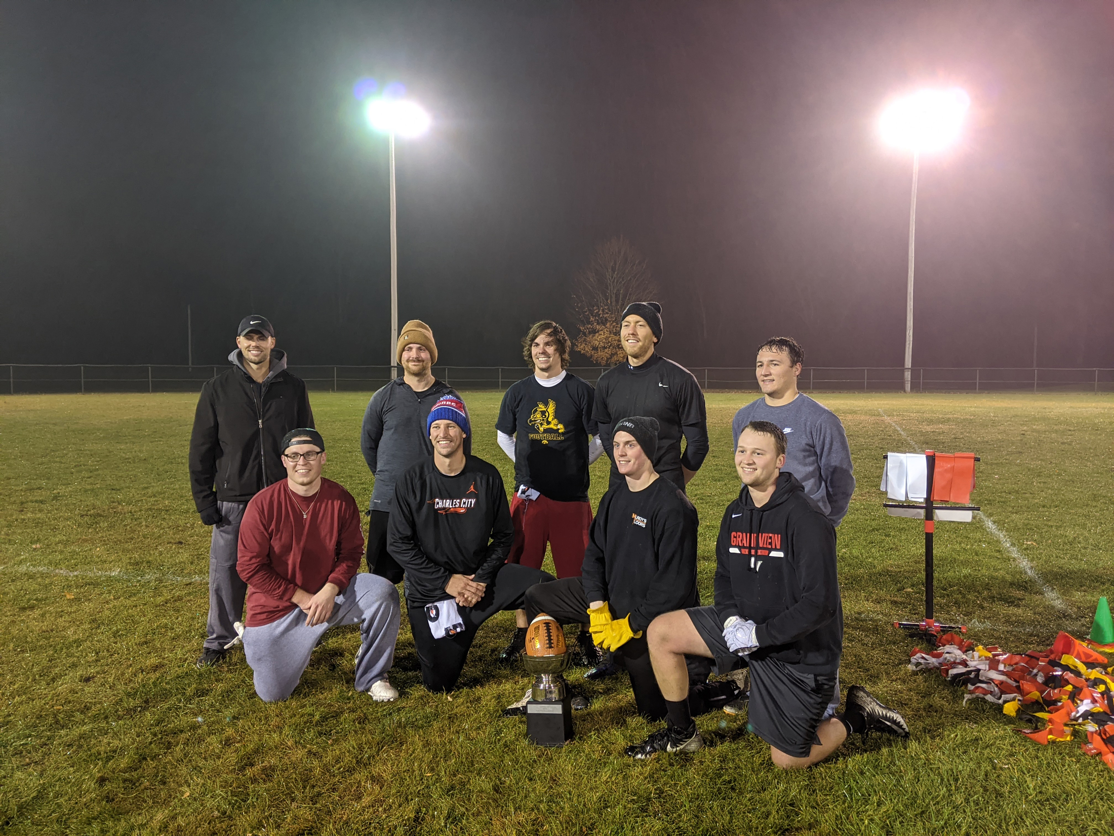 Hometown Dental defeats Dog Pound 66-36 in Flag Football championship