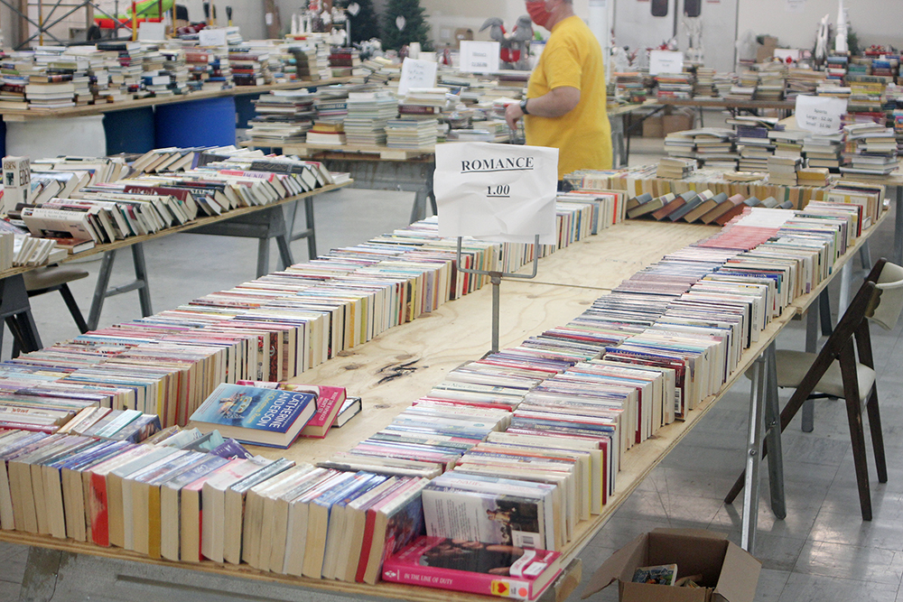 Charles City Lions Club Book Sale in full swing; runs through Saturday, Oct. 23