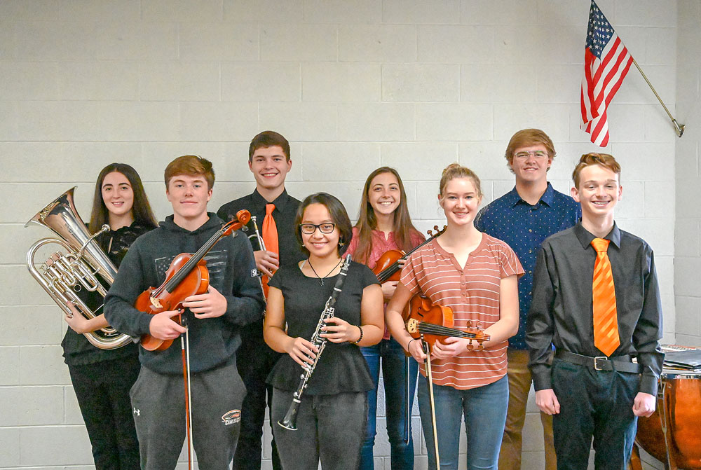 Eight CCHS musicians, vocalists earn All-State honors