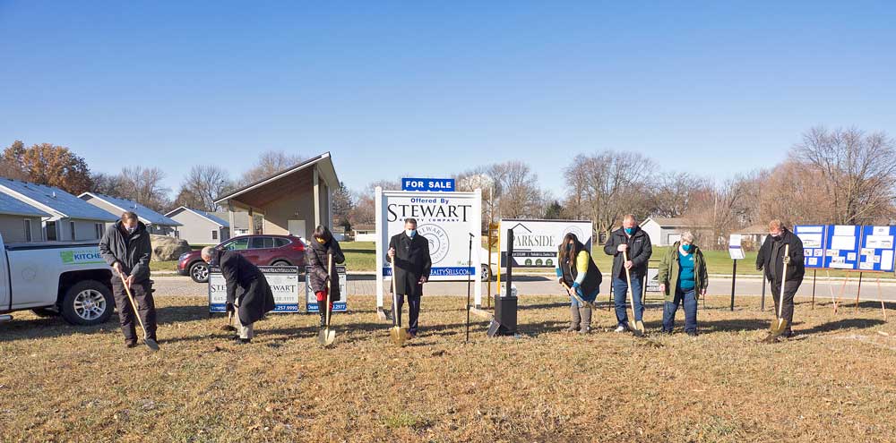 Parkside development in Charles City breaks ground for new homes