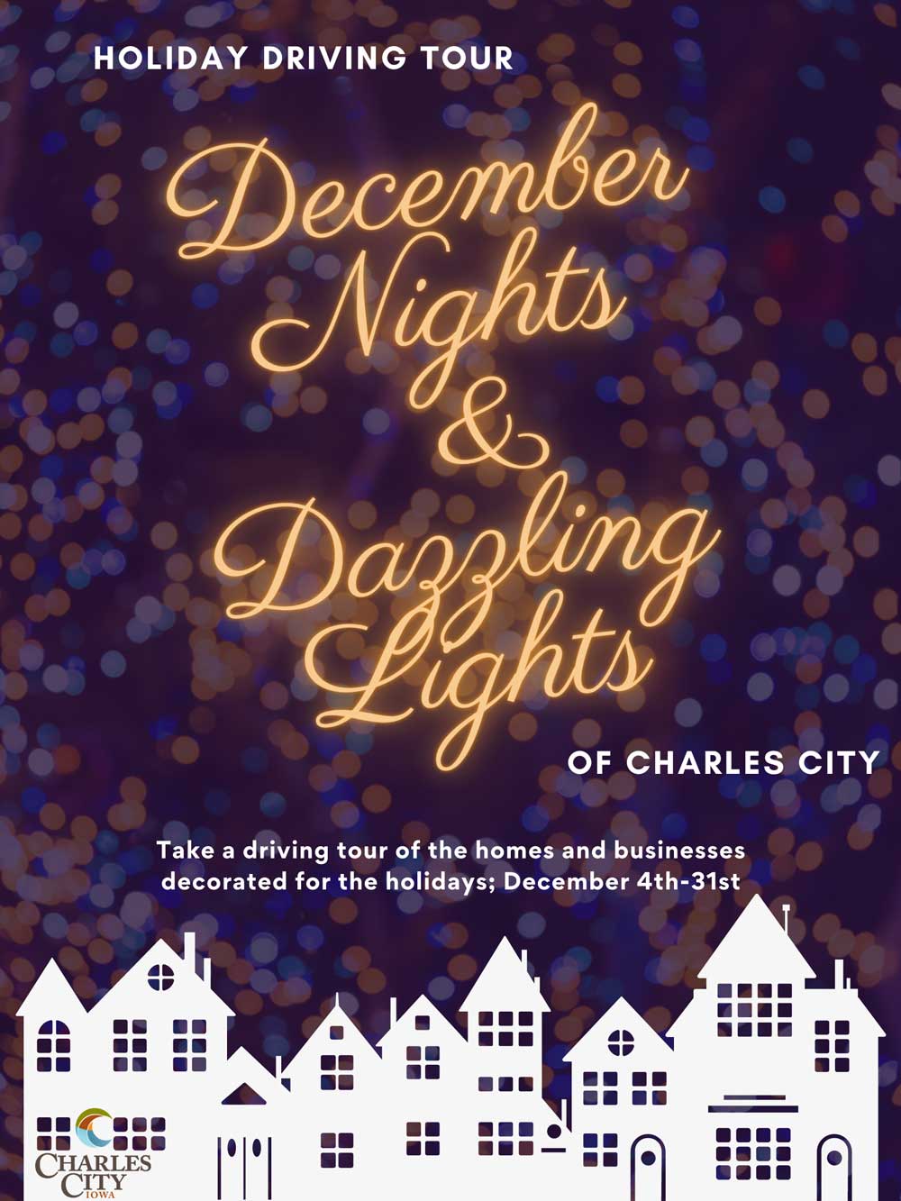 Charles City Chamber organizing holiday lights driving tour