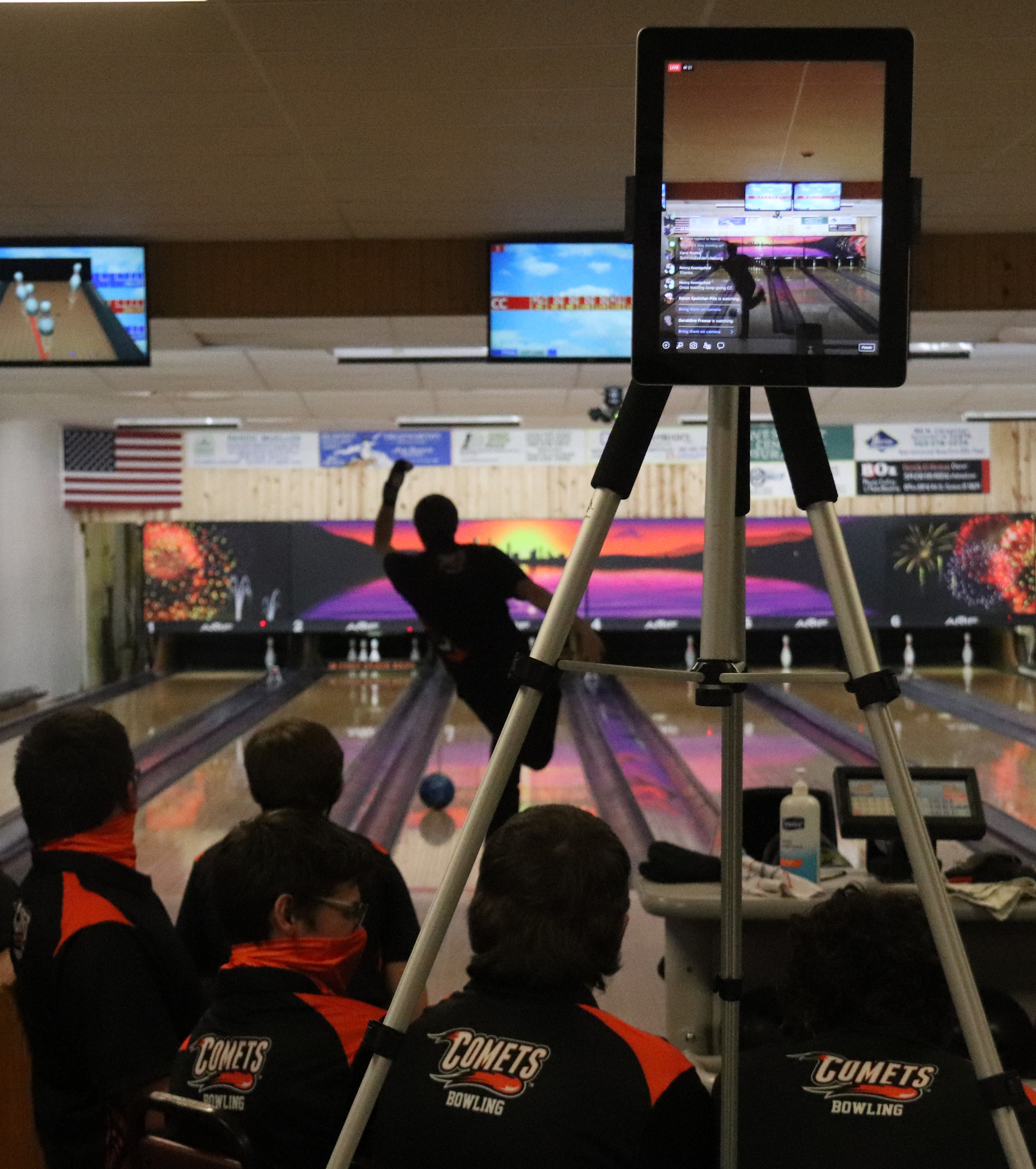 Comets record pair of bowling wins against Cougars