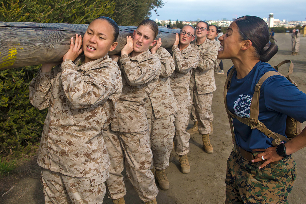 CCHS grad Bilharz can now call herself a Marine