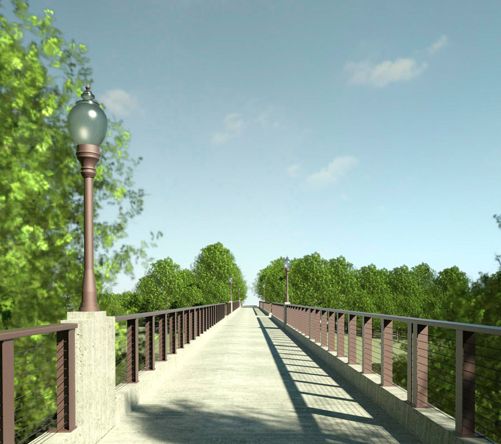 City council approves purchase of lights for Charley Western Trail bridge