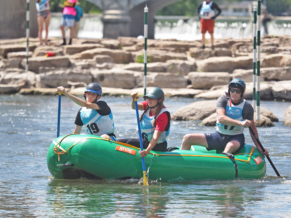 Charles City Whitewater Park will again host Iowa Games whitewater events, on Saturday