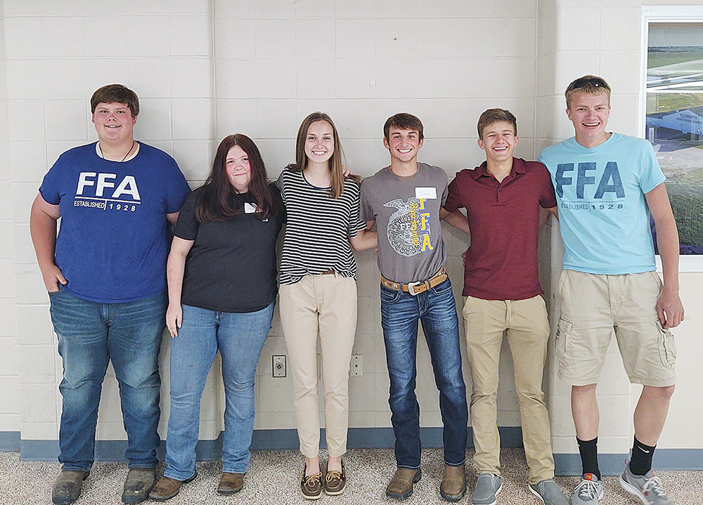 FFA members take part in career development events, attend district leadership conference