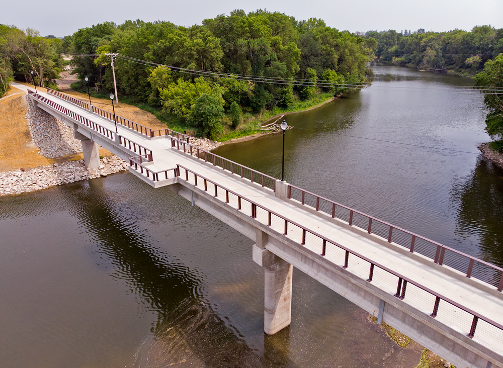 Charley Western Recreational Trail Bridge official opens Sunday