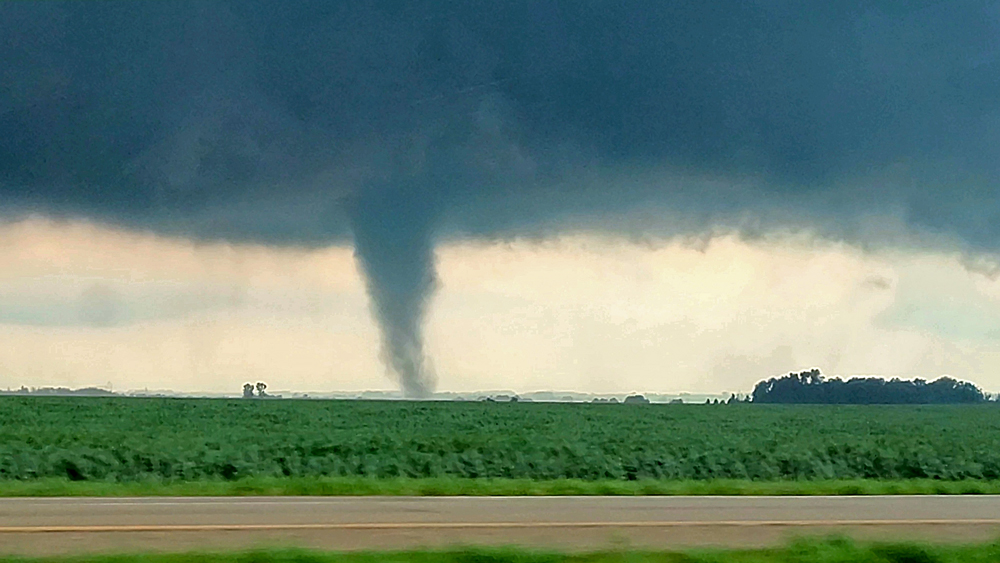 Tornados touch down in Floyd County during a day of storms Tornados touch down in Floyd County during a day of storms