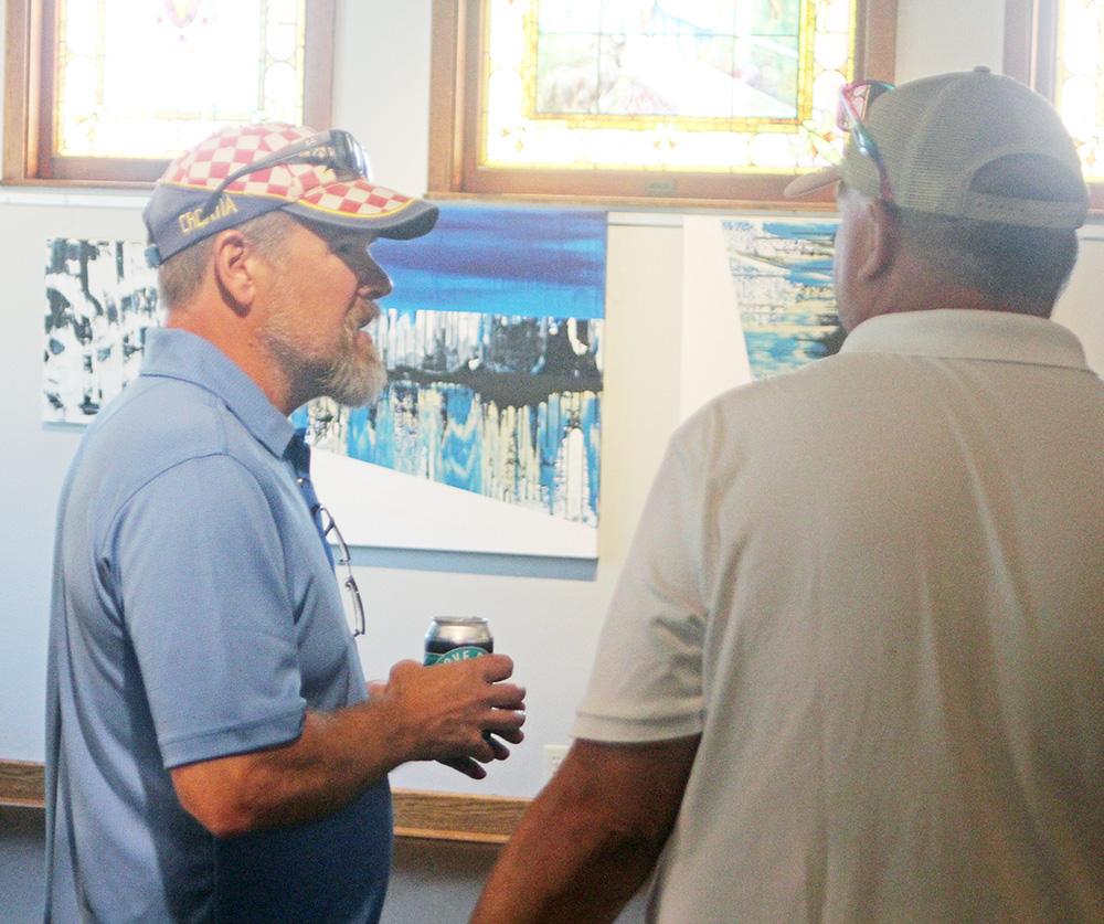 Abstract painter Provorse featured at CCAC Abstract painter Provorse featured at CCAC