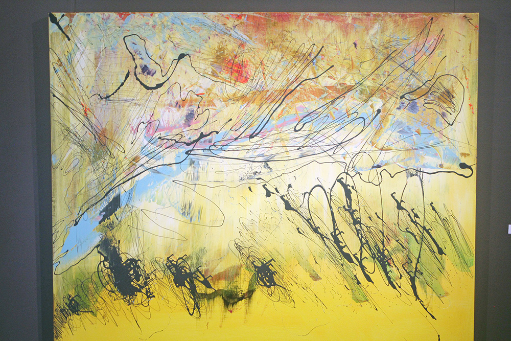 Abstract painter Provorse featured at CCAC Abstract painter Provorse featured at CCAC