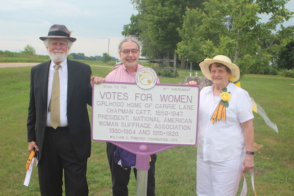 Carrie Chapman Catt Girlhood Home and Museum added to historic trail Carrie Chapman Catt Girlhood Home and Museum added to historic trail