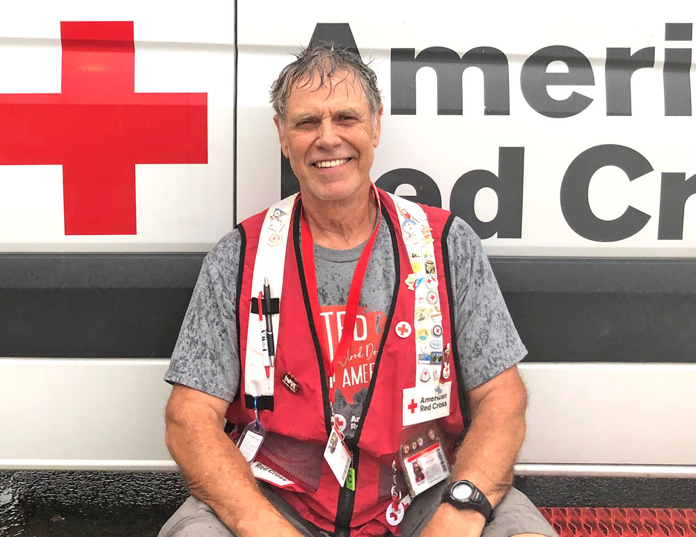 Red Cross volunteer Coulson deployed to help with Ida