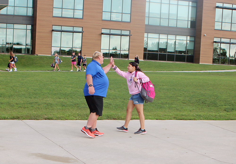 First day of class for CCMS, CCHS students