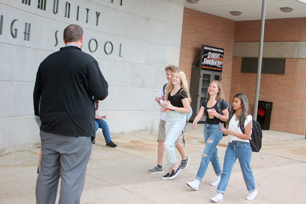 First day of class for CCMS, CCHS students