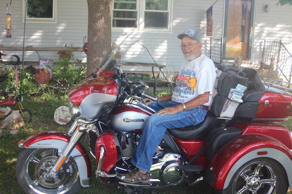 Hickle honored for 60 years of attendance at Sturgis bike rally