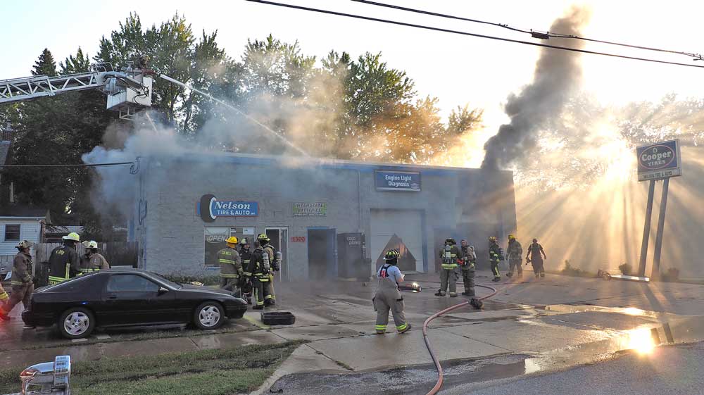 Fire again strikes Nelson Tire & Auto in Charles City