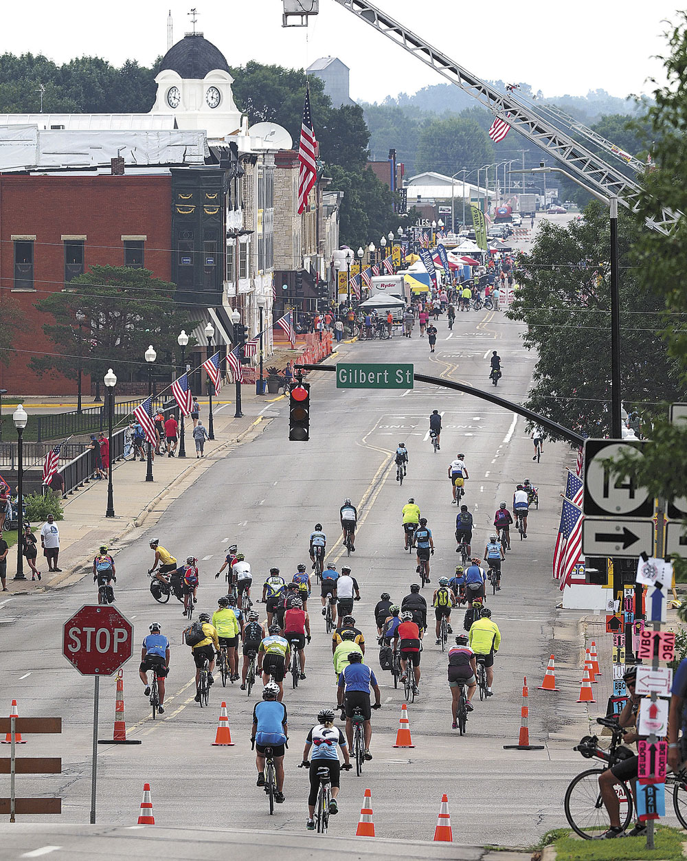 Charles City will again host RAGBRAI overnight stay this summer