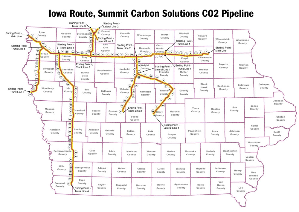 Group seeks end of carbon pipeline ‘harassment’