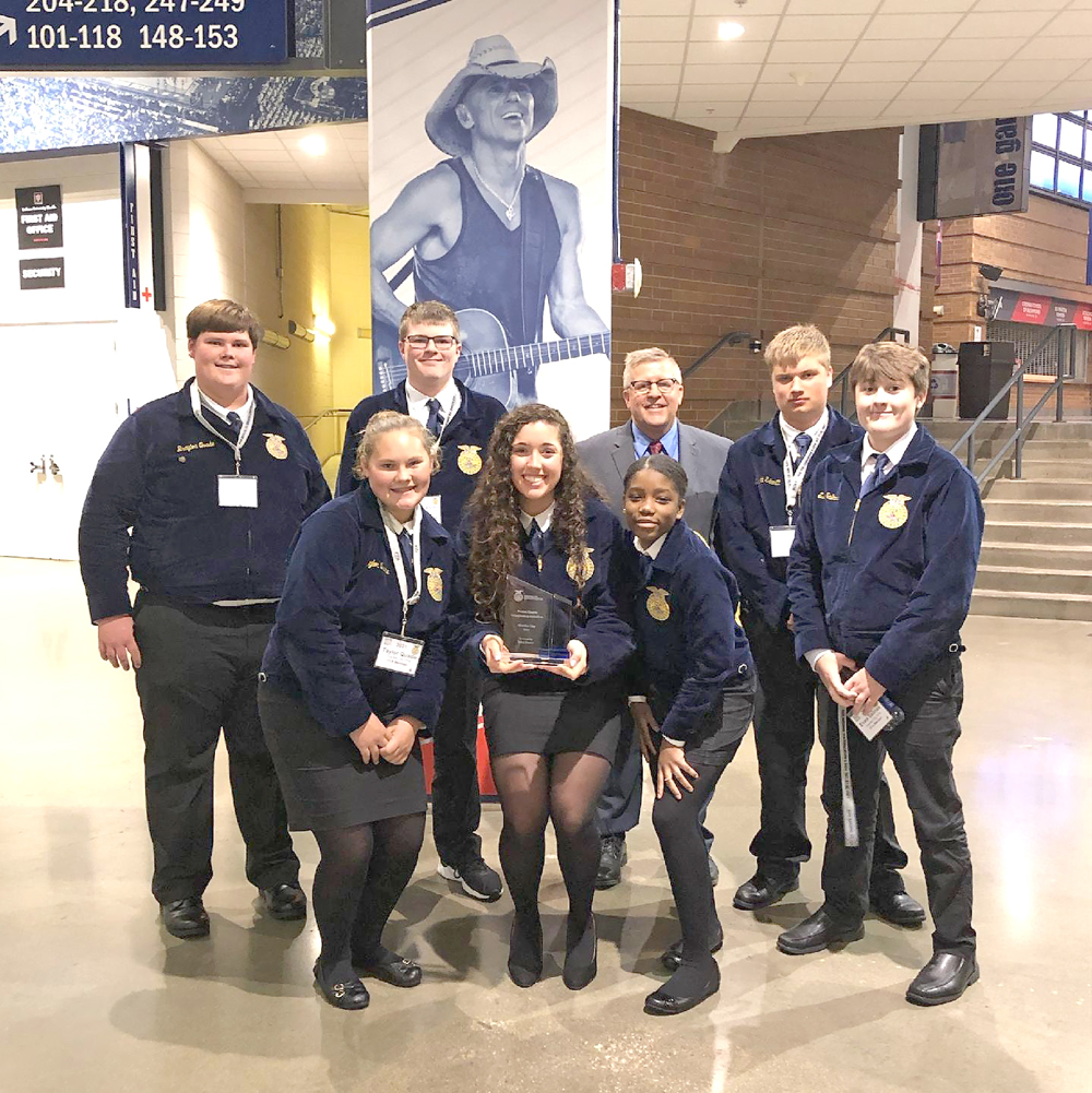 Area FFA members recognized at FFA Convention in Indianapolis