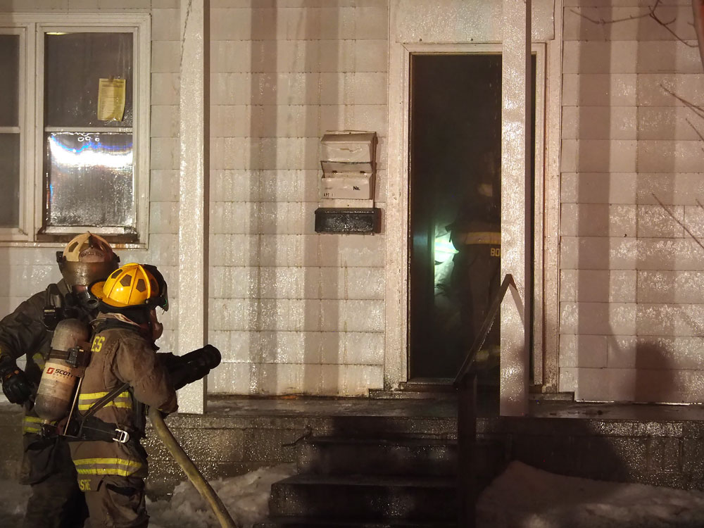 Six fire departments respond to Charles City apartment house fire Wednesday evening
