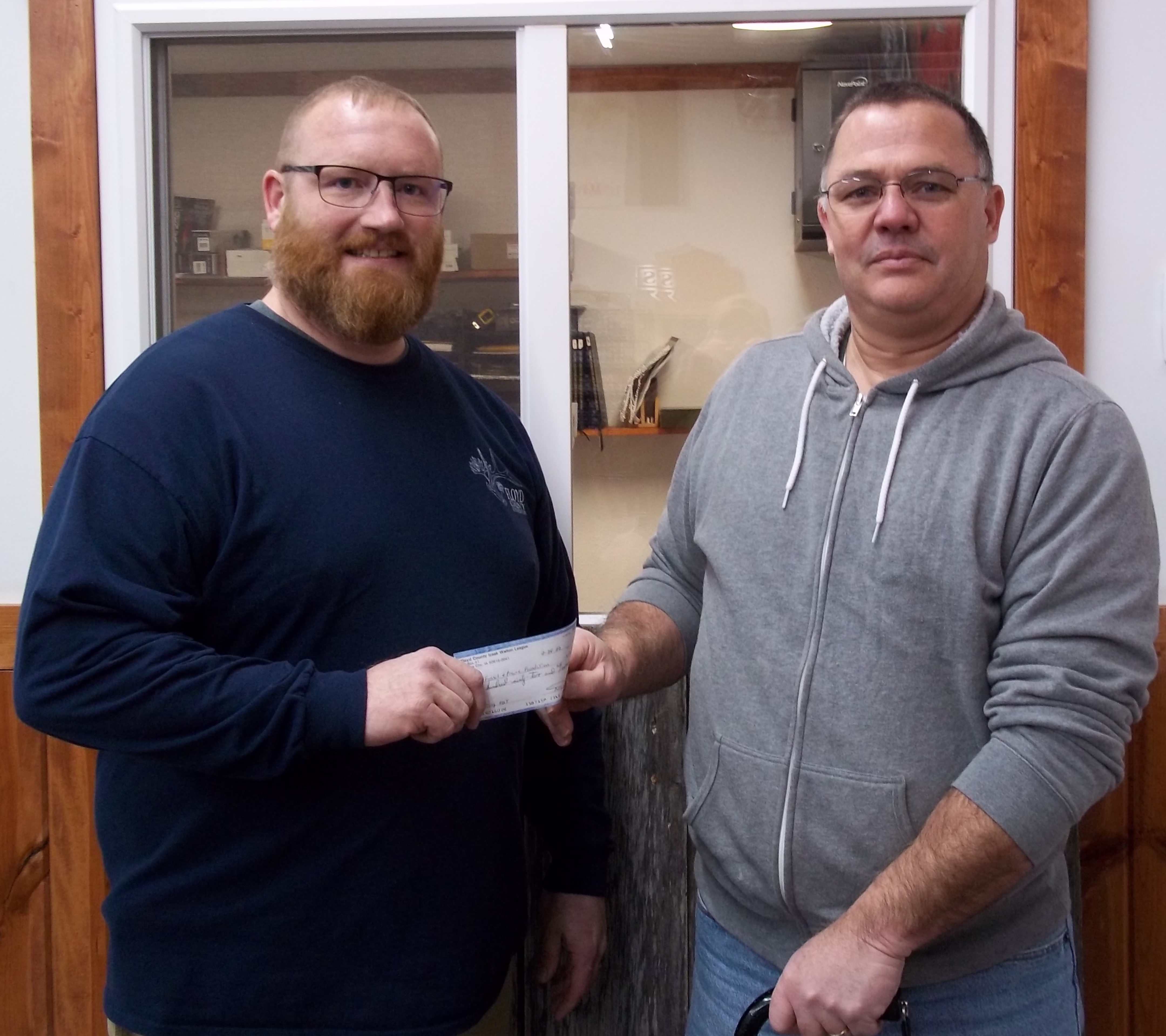 Ikes donate to Floyd County Conservation Board