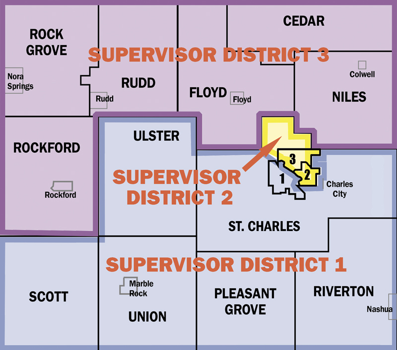 Floyd County Temporary Redistricting Committee recommends state-drawn supervisor districts