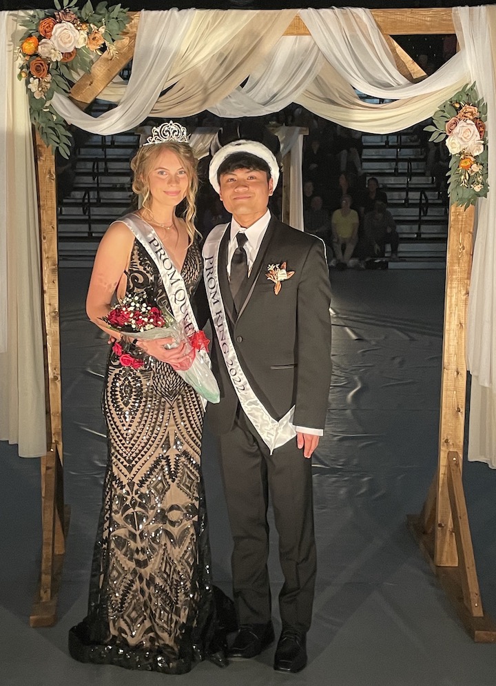 Charles City High School Prom queen and king crowned Saturday