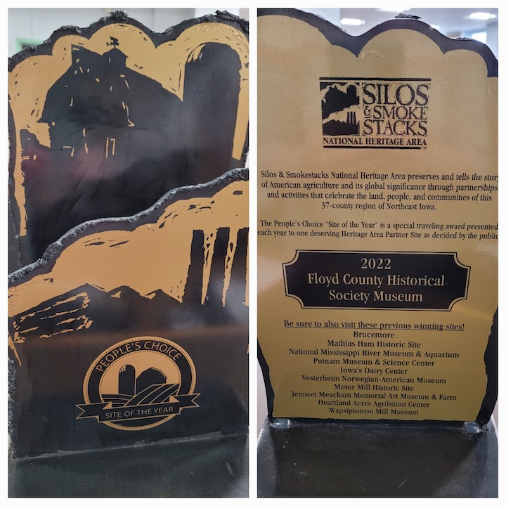 Floyd County Historical Museum voted Silos and Smokestacks ‘Site of the Year’ Floyd County Historical Museum voted Silos and Smokestacks ‘Site of the Year’