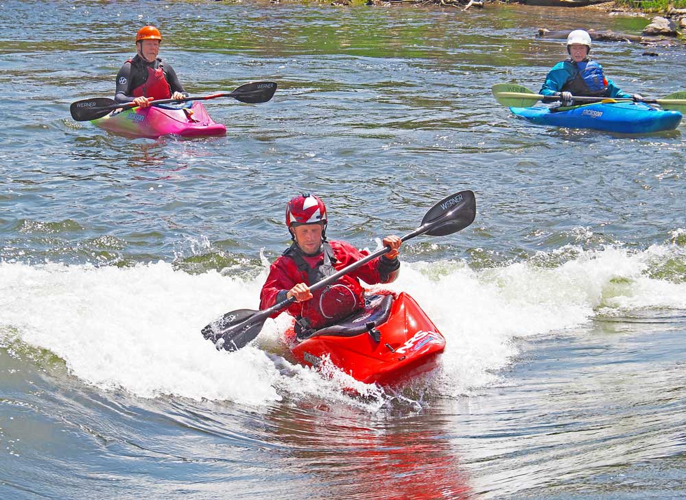 Meet-and-greet, demos, ‘jam session’ held at Charles City’s Whitewater Course