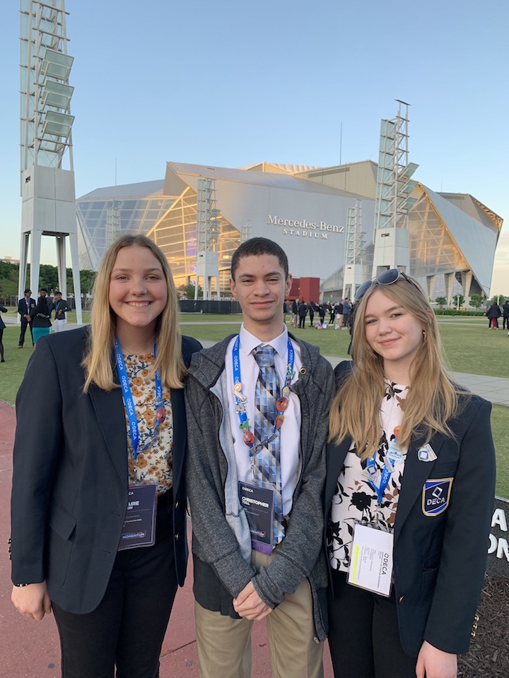 CCHS DECA students attend national event in Atlanta