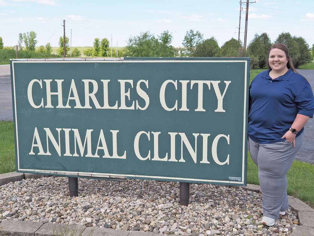 Charles City Animal Clinic welcomes new veterinarian