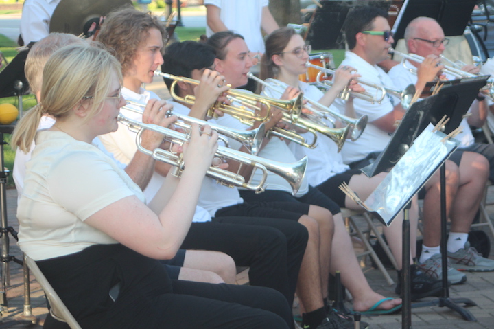Charles City Municipal Band performs Father’s Day show