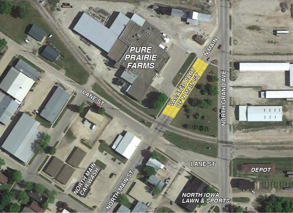 Charles City Council vacates part of Main Street for chicken plant expansion; also OKs wider driveways, more bike racks