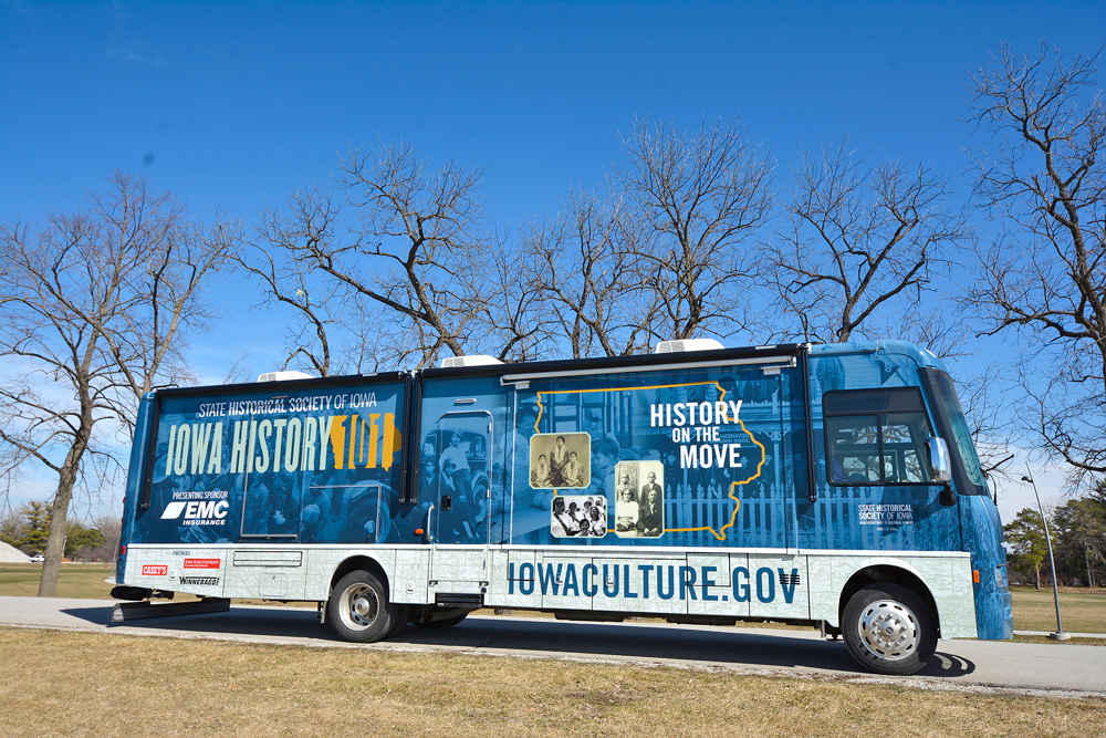 State history bus will visit Charles City Wednesday during farmers market