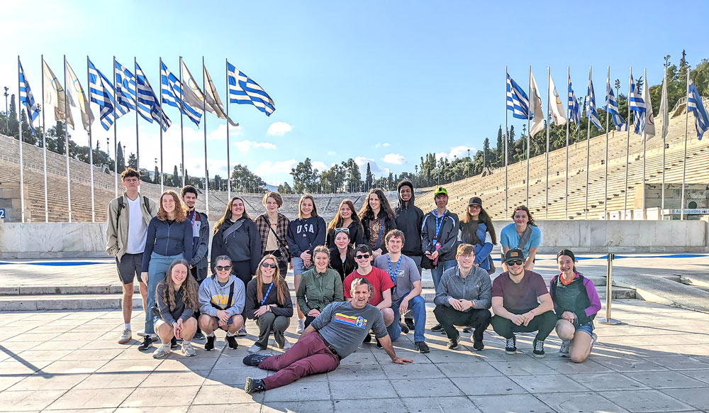 Charles City students cross the globe for a week in Greece