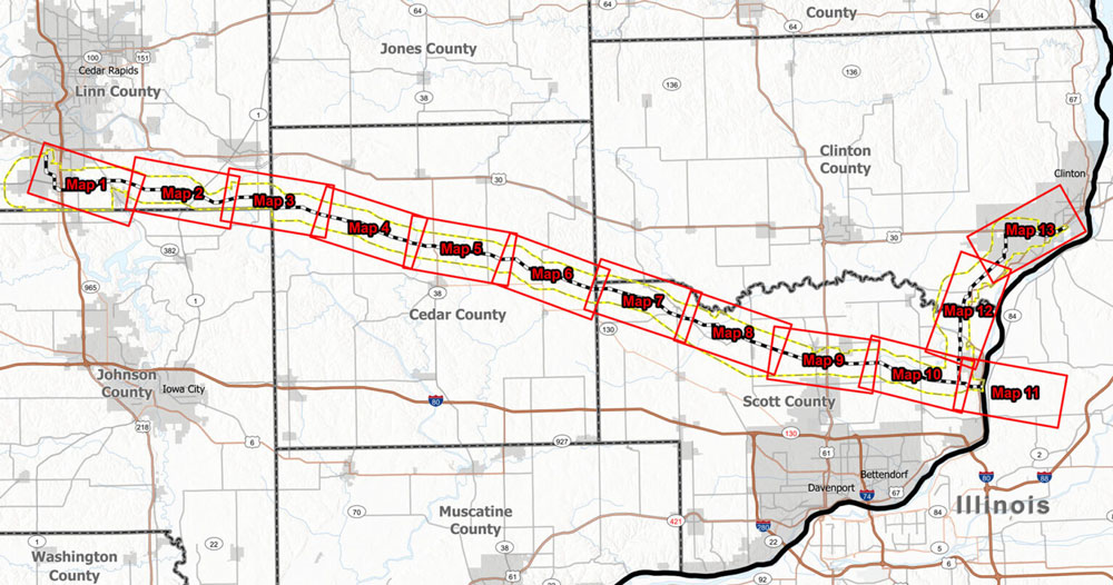 Wolf Carbon pipeline plans in southeast Iowa might be delayed