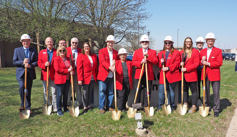 Groundbreaking ceremony marks start of NIACC Career Center construction in Charles City