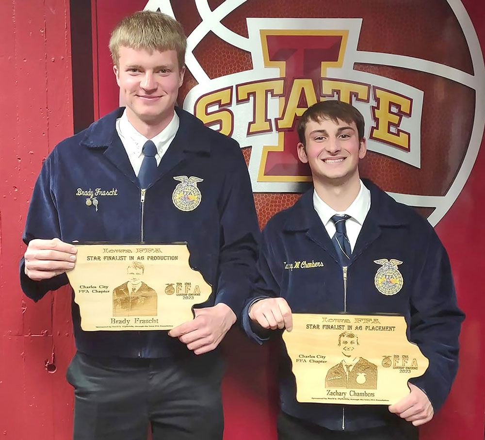 Charles City FFA chapter does well at state conference