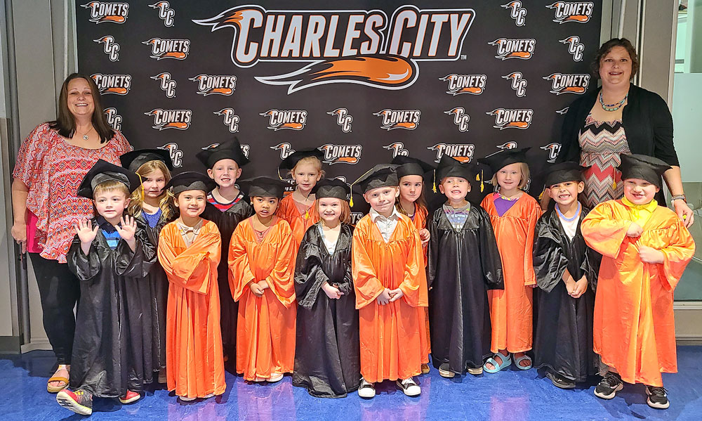 Charles City preschoolers graduate to kindergarten
