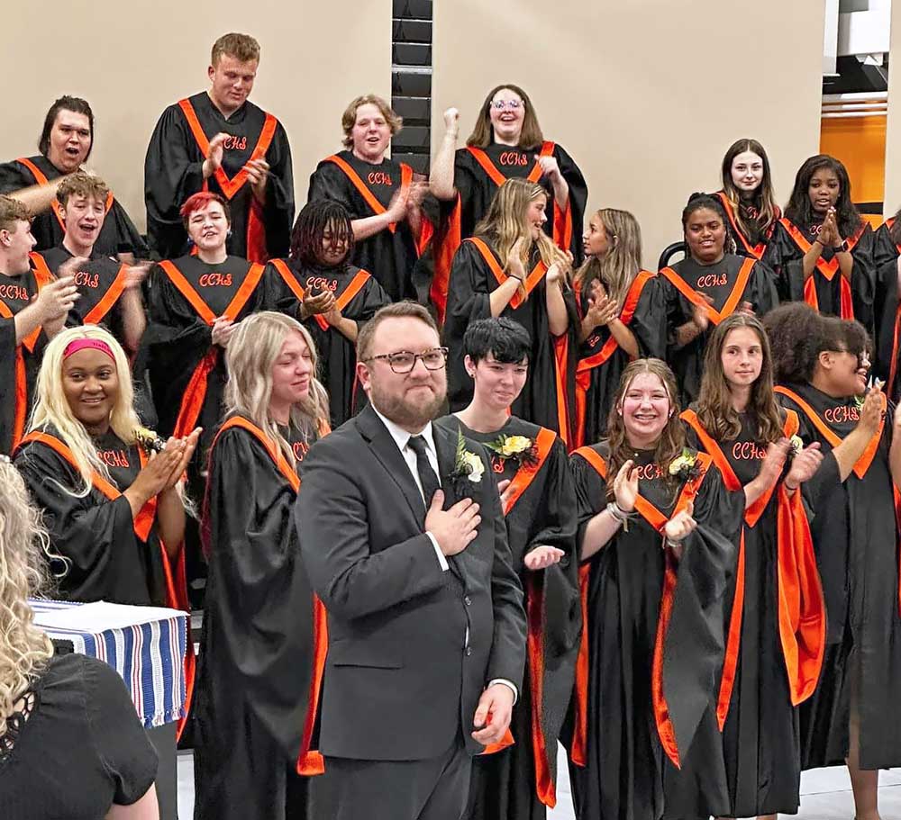 Charles City High School vocal music teacher takes job across the globe