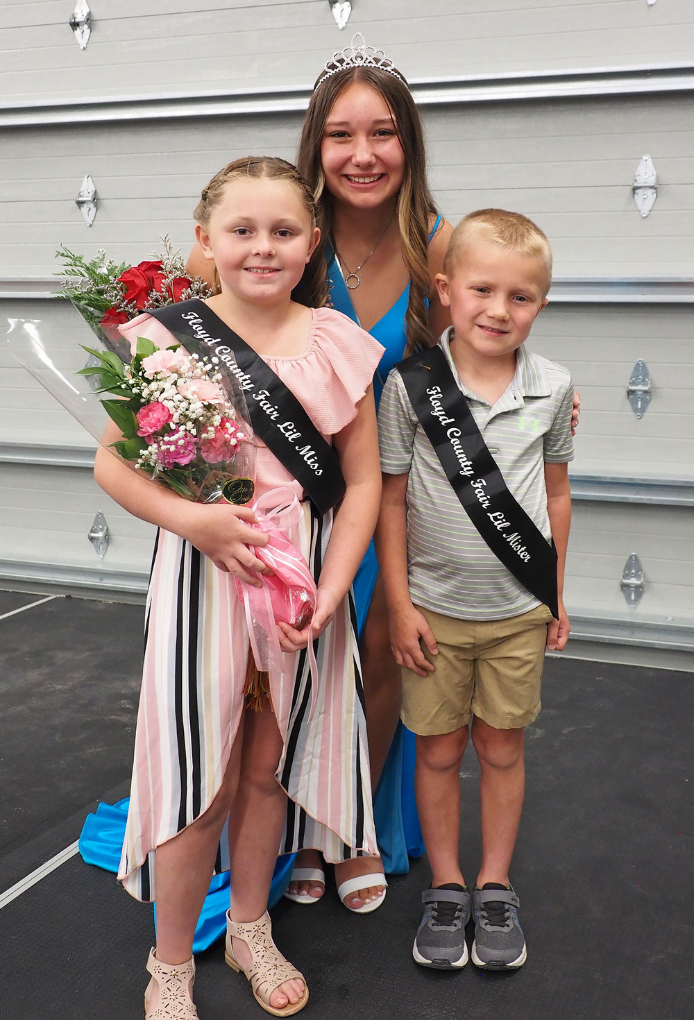 18 little misses and five little misters vie for Floyd County Fair titles