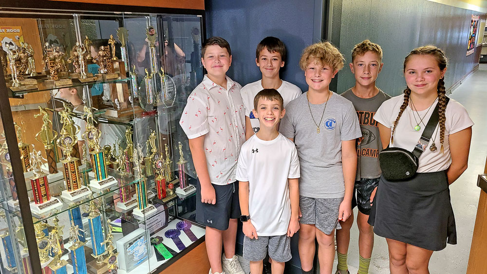 IC TAG students purchase new trophy case for school
