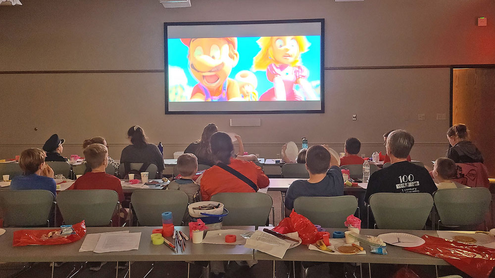 Charles City Library hosts interactive movie night