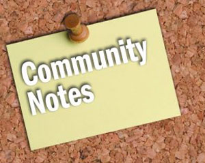 Community Notes: A couple of big items on concerns list for city