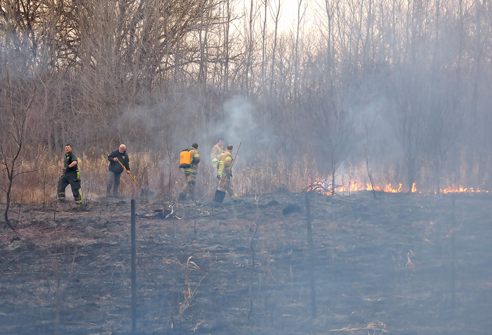 Area fire departments called to Wednesday afternoon fires