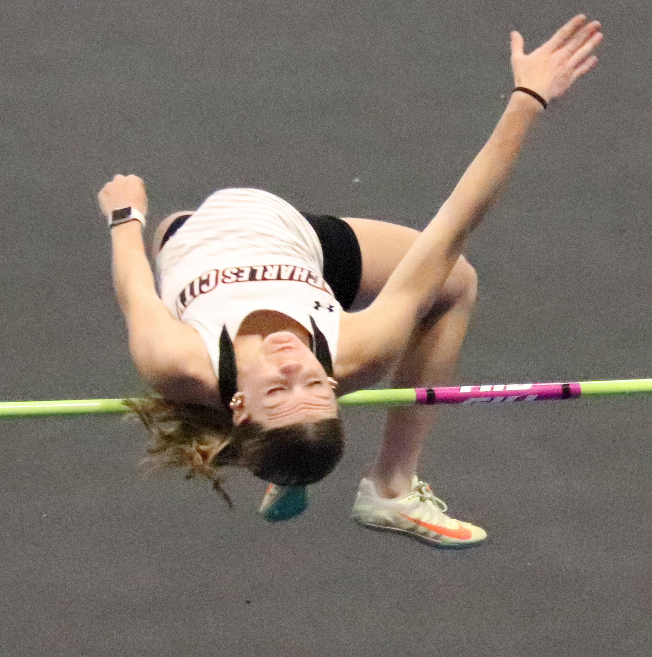 Comet jumpers shine at NEIC Indoor Track and Field Meet