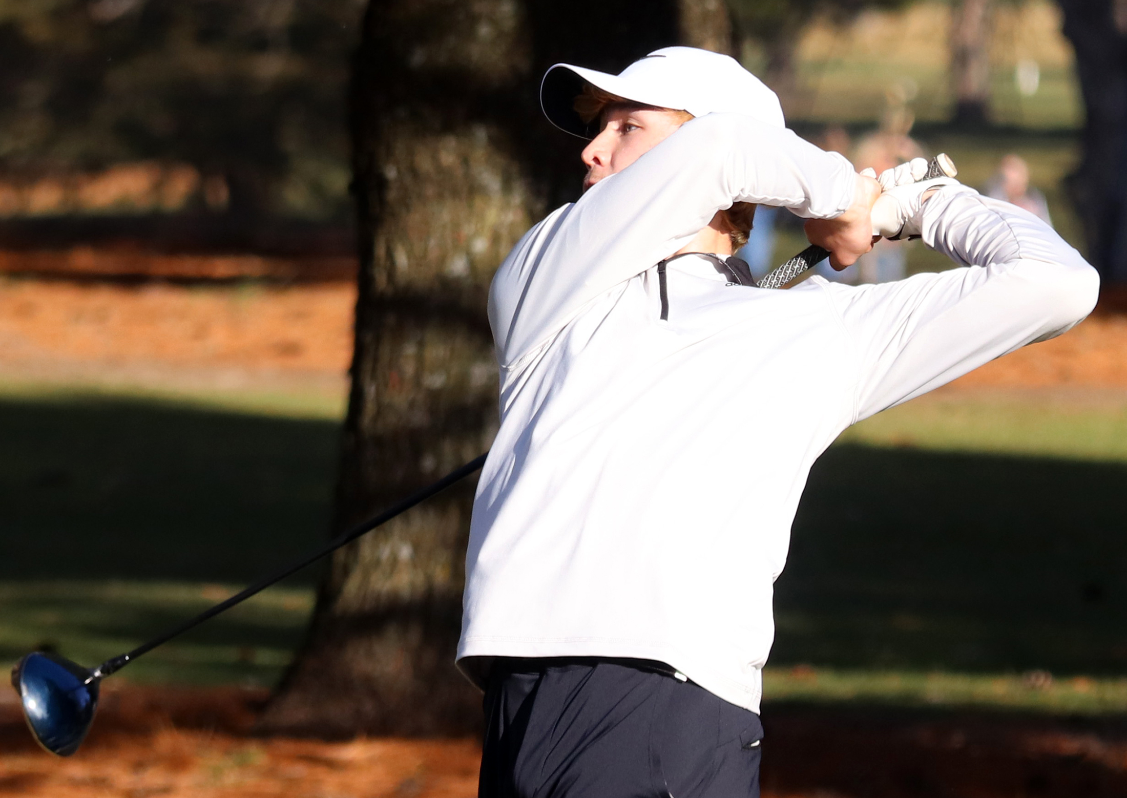 Carson Gallup, Comet boys shoot season low at golf triangular