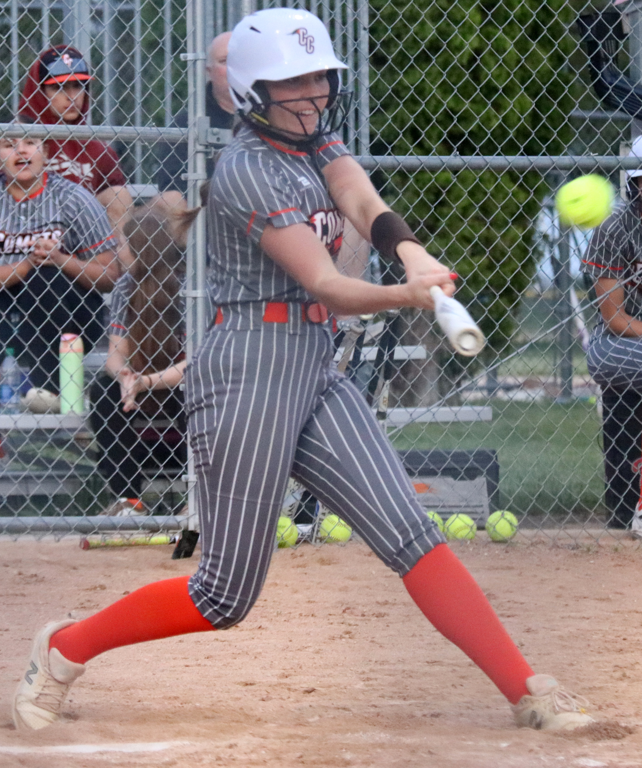 Comets overpower Chickasaws 10-0 in NEIC softball matchup