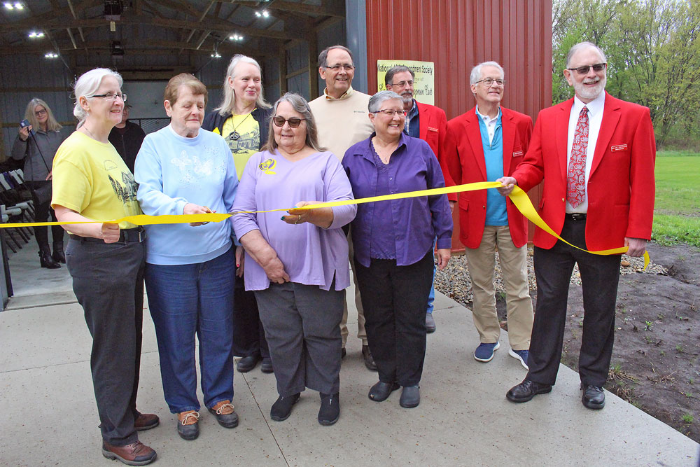 19th Amendment Society celebrates Little Red Shed opening