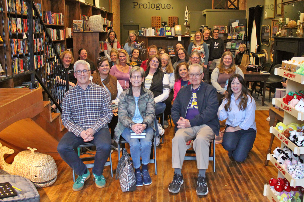 Mystery author visits Charles City